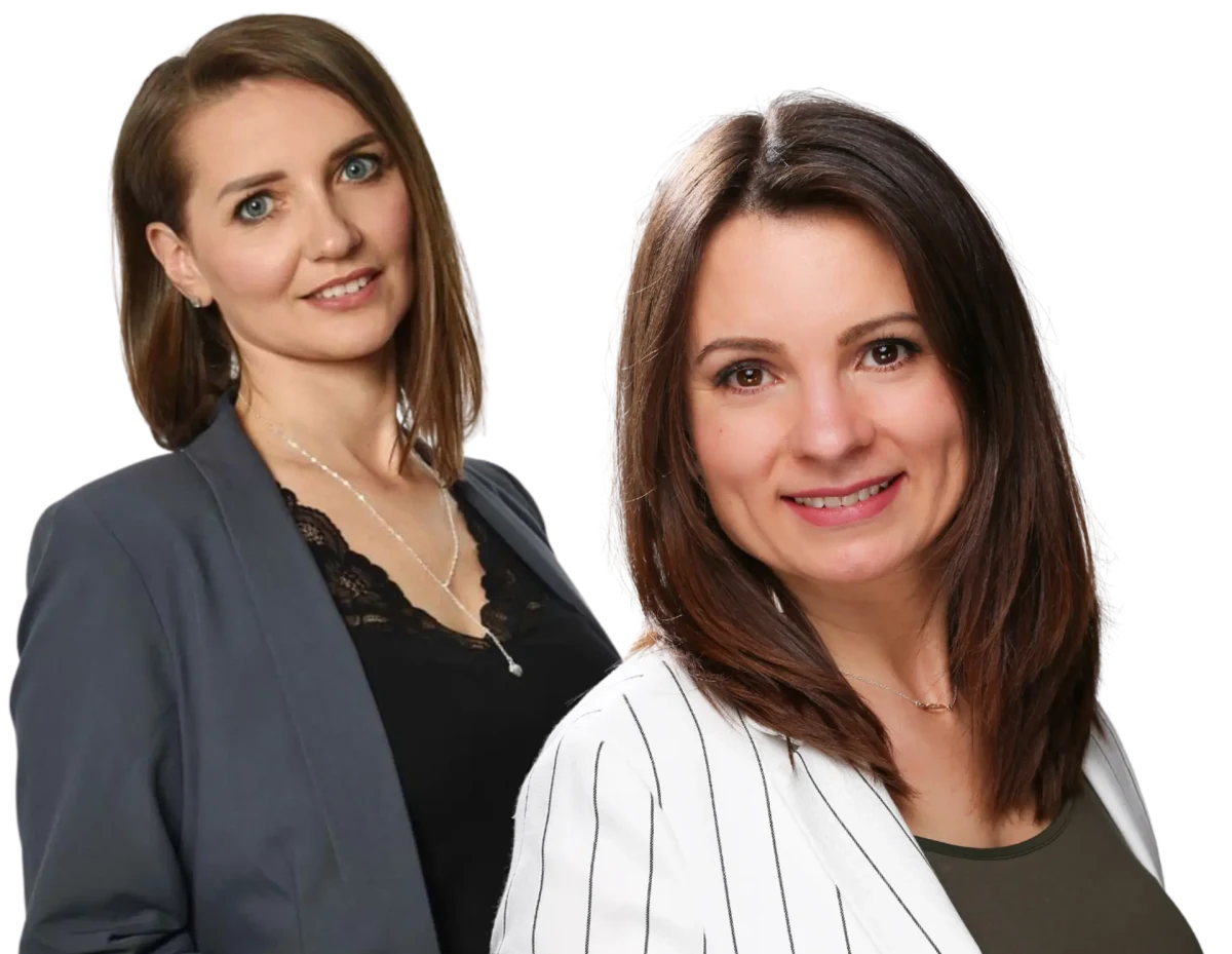 Zwei Ansprechpartnerinnen der EB-Zollagentur Hamburg